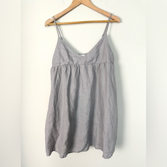 Aritzia Light Gray Mini Dress - Picture 5 of 11